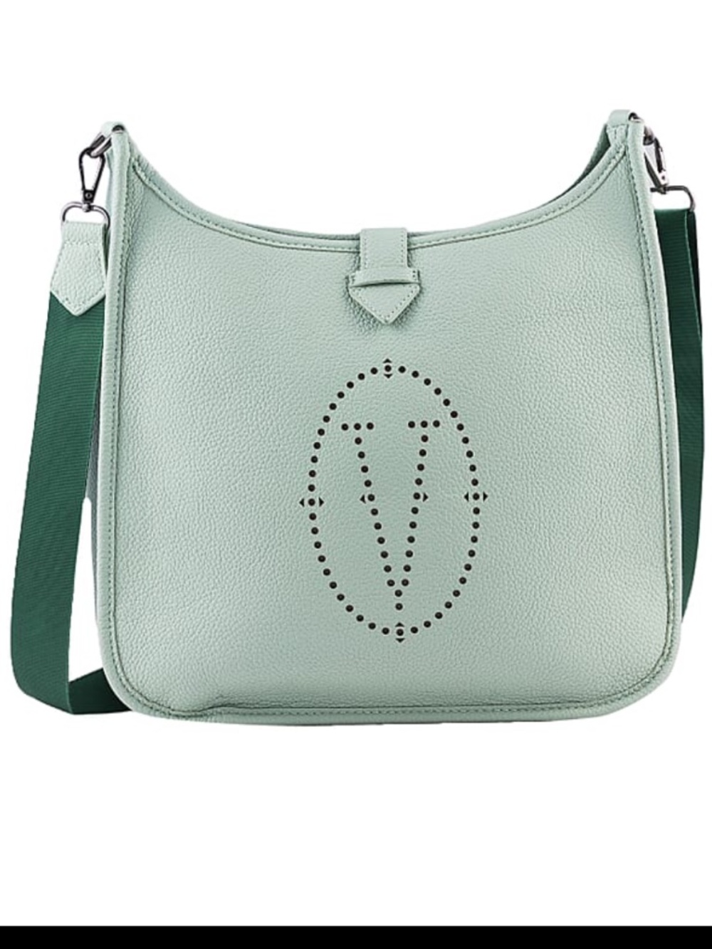 New Vertigo Paris Vegan Leather Shoulder Bag (Mint)